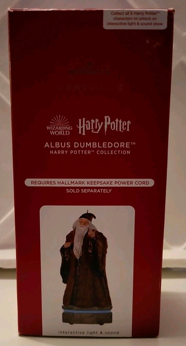 Hallmark Keepsake Harry Potter Albus Dumbledore Collection – Sound &amp; Light Feature
