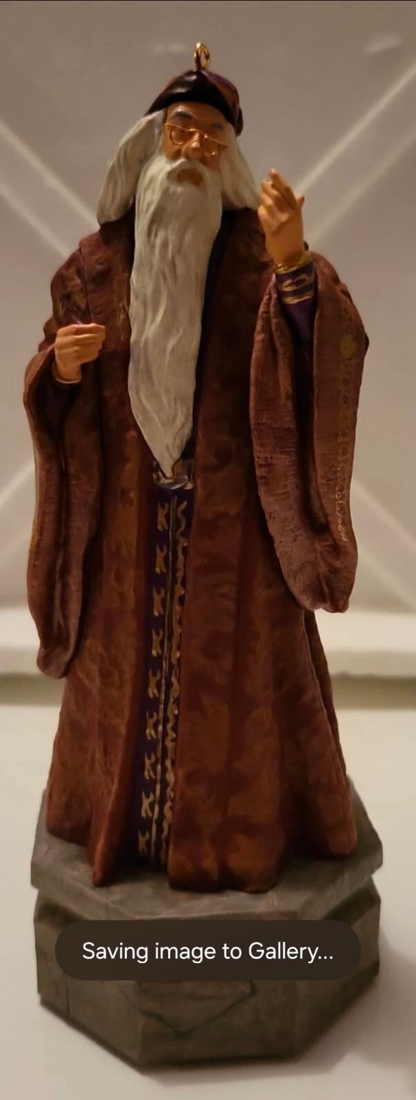 Hallmark Keepsake Harry Potter Albus Dumbledore Collection – Sound &amp; Light Feature
