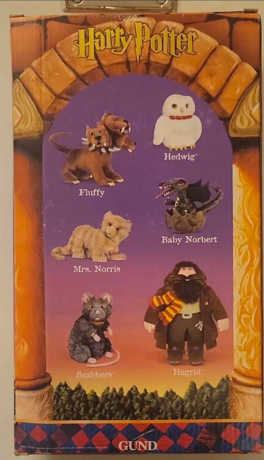 Vintage 2001 GUND Harry Potter Plush Doll – 32cm Posable Figure