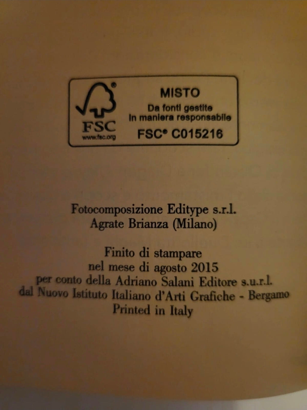 Harry Potter e la Pietra Filosofale – Italian Hardcover Edition
