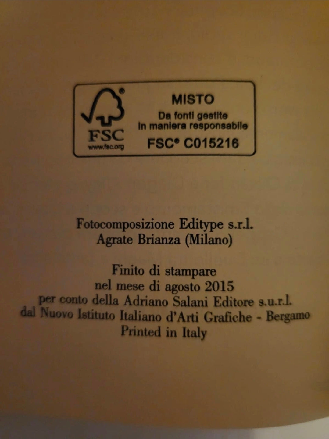 Harry Potter e la Pietra Filosofale – Italian Hardcover Edition