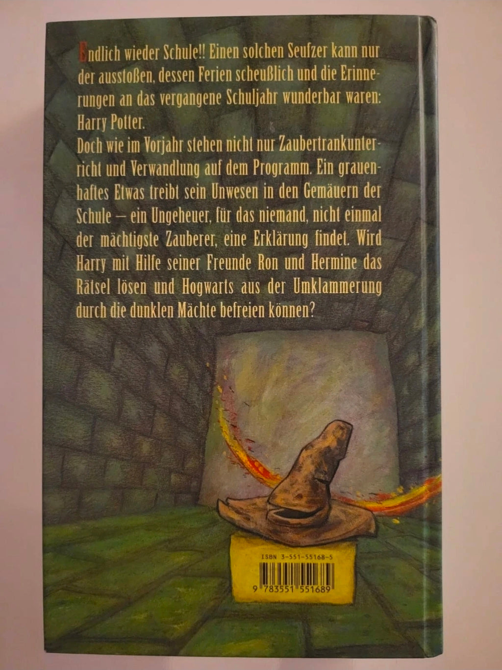 Harry Potter und die Kammer des Schreckens – German Hardcover Edition (2000)