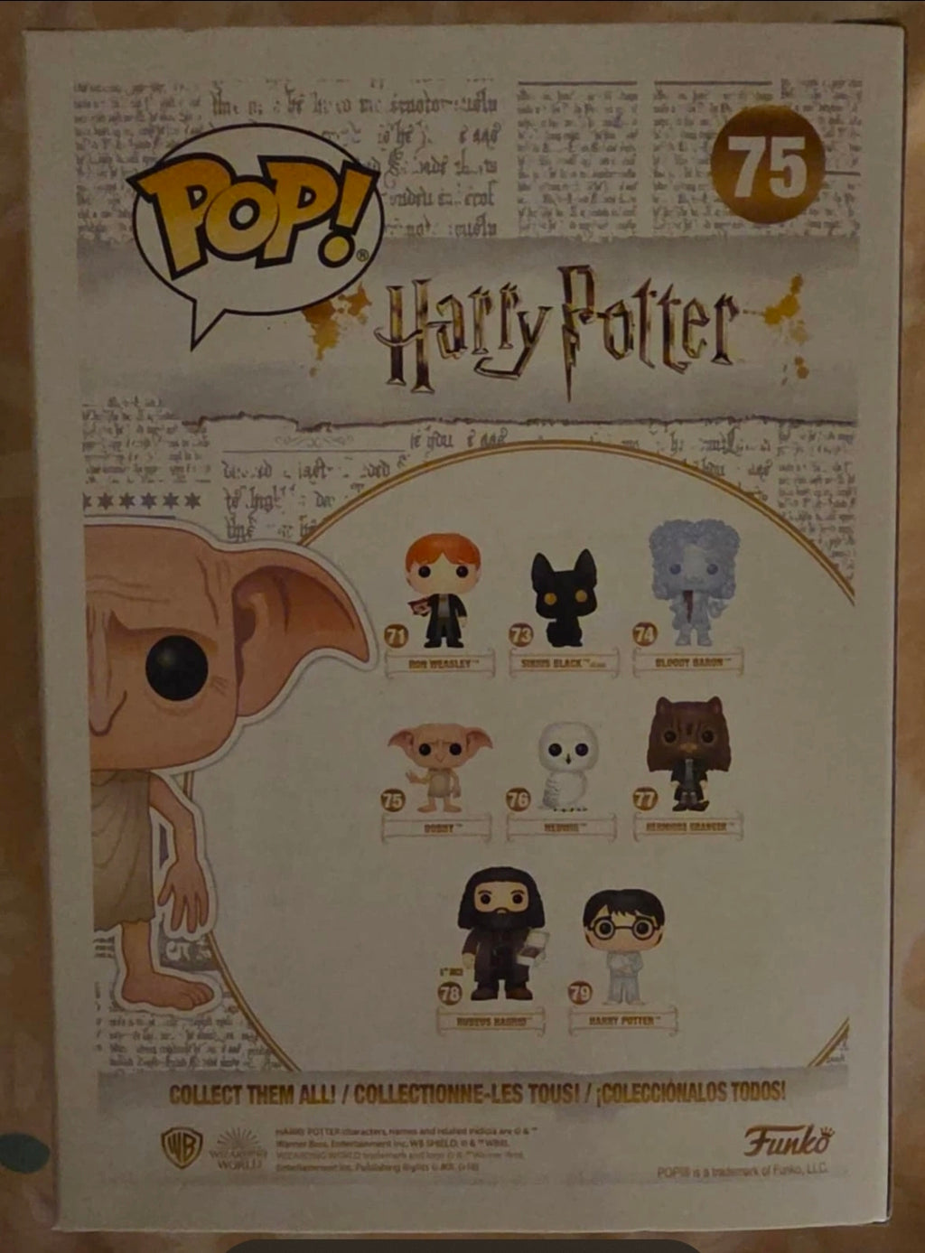 Funko Pop! Vinyl – Harry Potter: Dobby #75 (Series 2)
