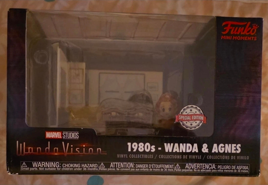 Funko Mini Moments – WandaVision 1980s Wanda &amp; Agnes Vinyl Figure Set