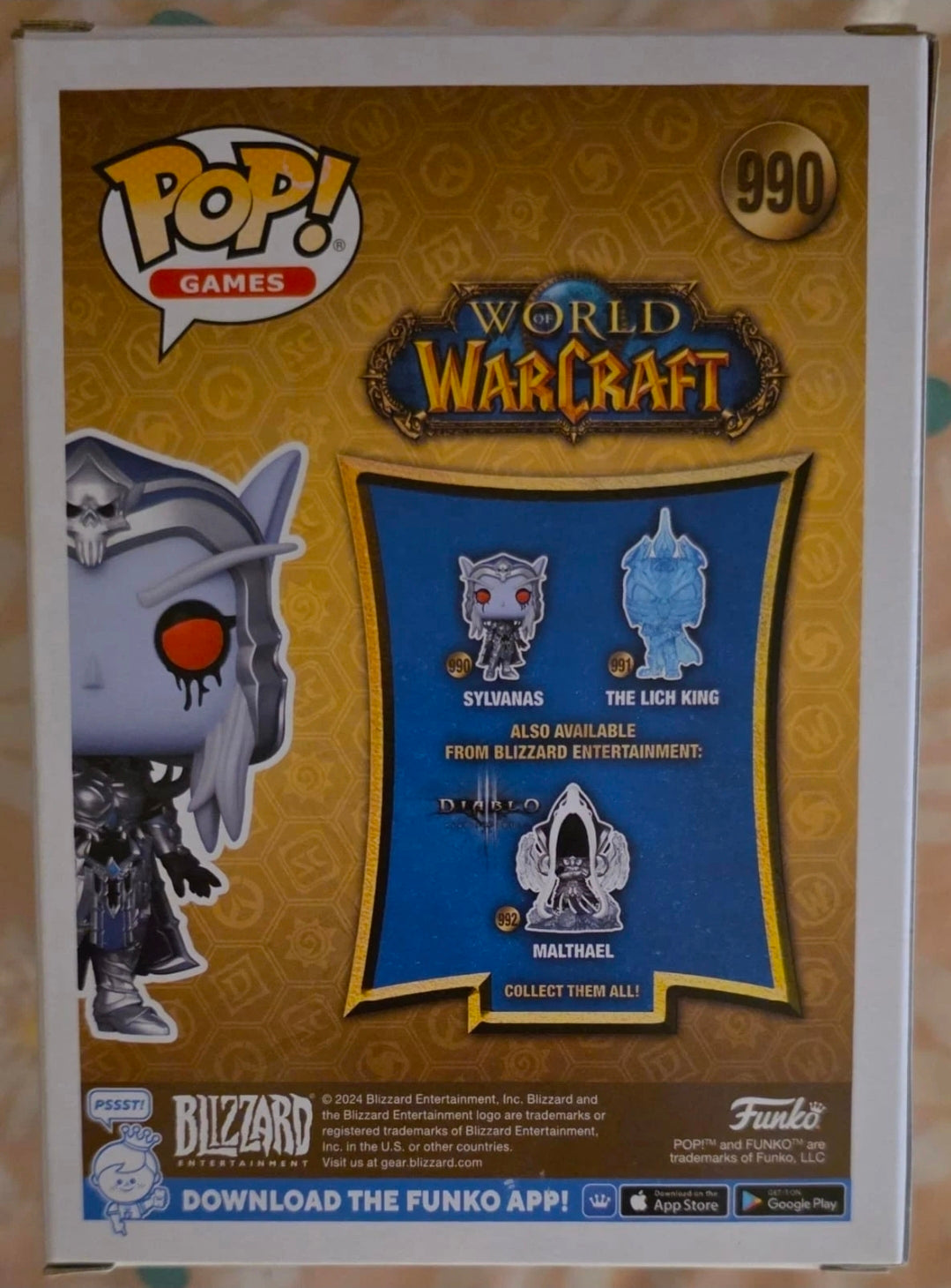 Funko POP! Games – World of Warcraft: Sylvanas 990 Vinyl Figure