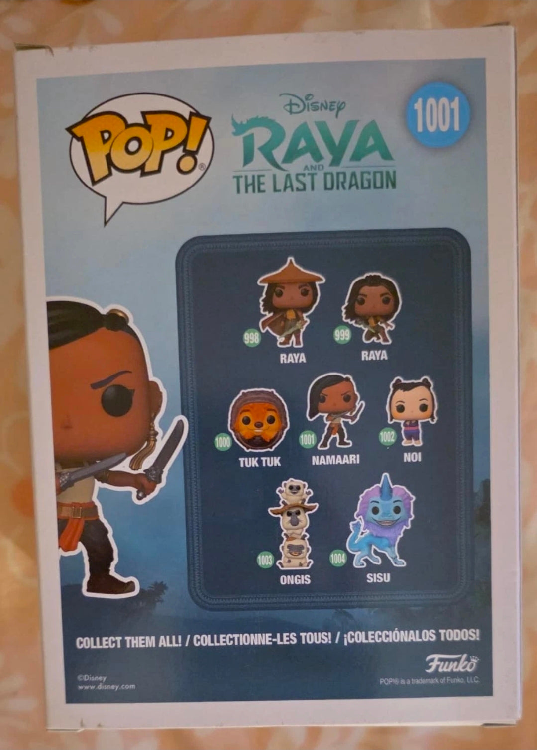 Funko POP! Disney – Raya and the Last Dragon: Namaari #1001 Vinyl Figure