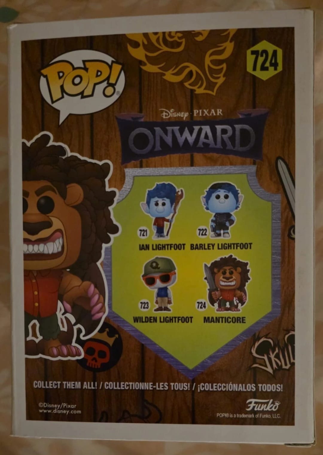 Funko POP! Disney – Onward: The Manticore #724 Vinyl Figure