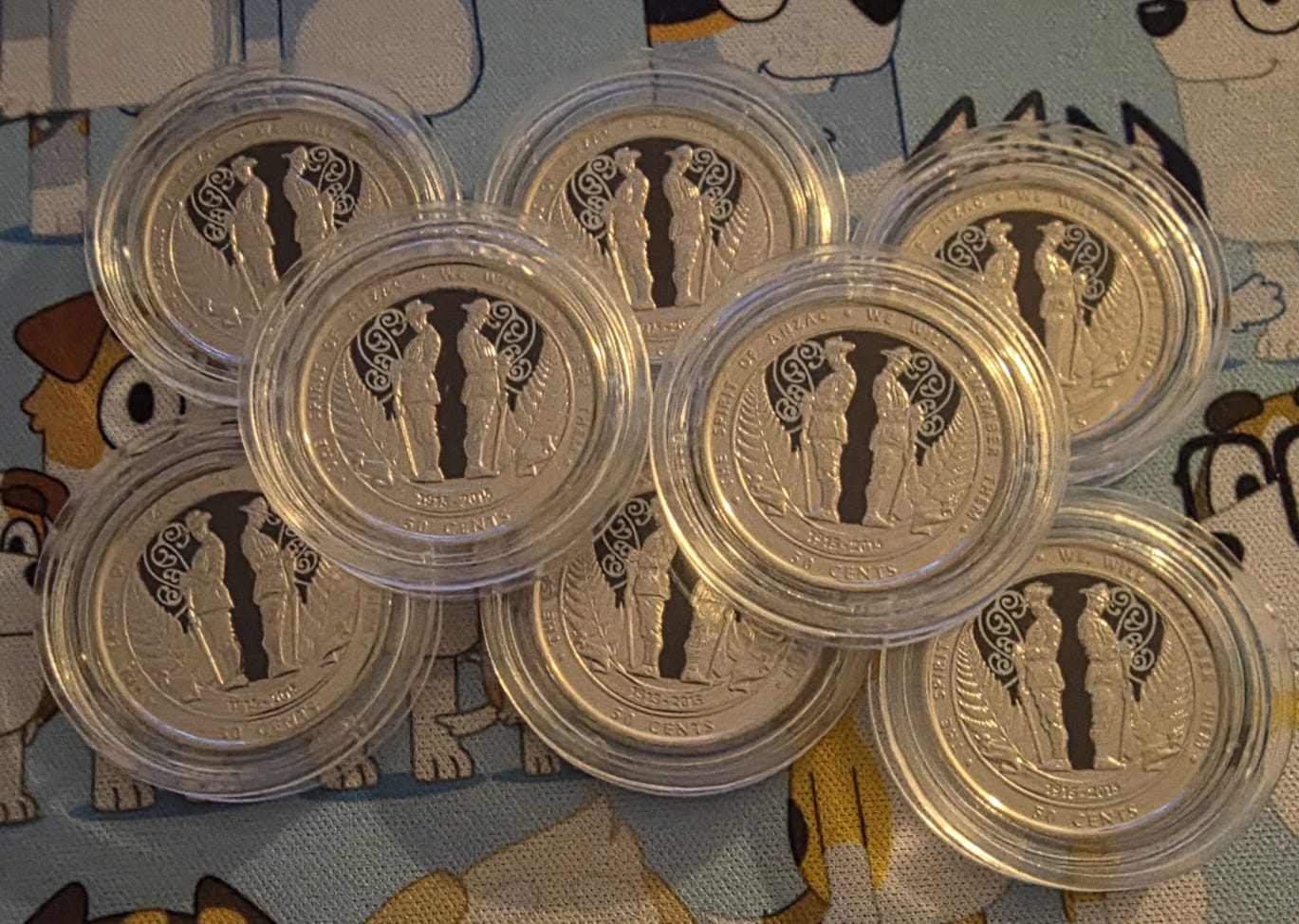 2015 New Zealand 50c Spirit of ANZAC – Uncirculated Coins
