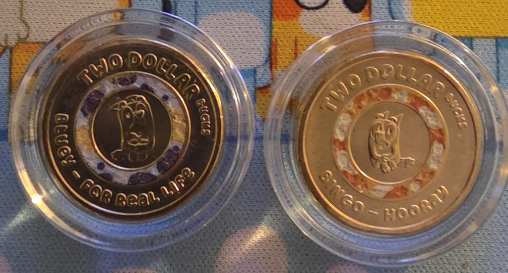 2026 Bluey and Bingo $2 Coin Till Set