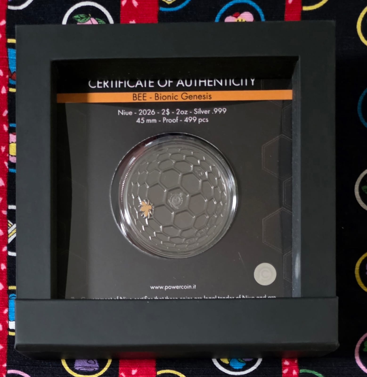 🐝 2026 Bee: Bionic Genesis 2oz Silver Proof Coin 🐝