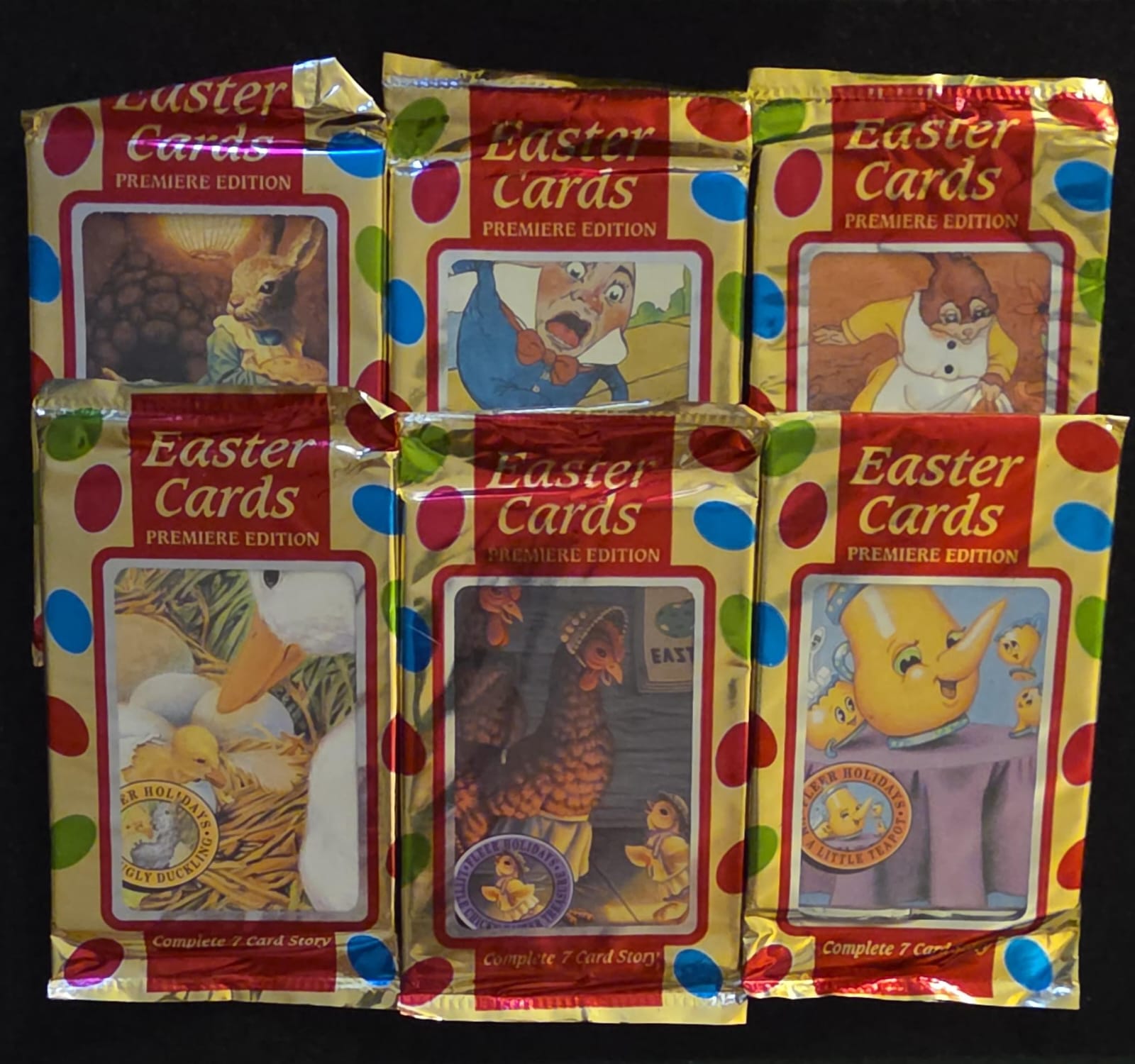 Easter Cards Premiere Edition trading card packs 1995