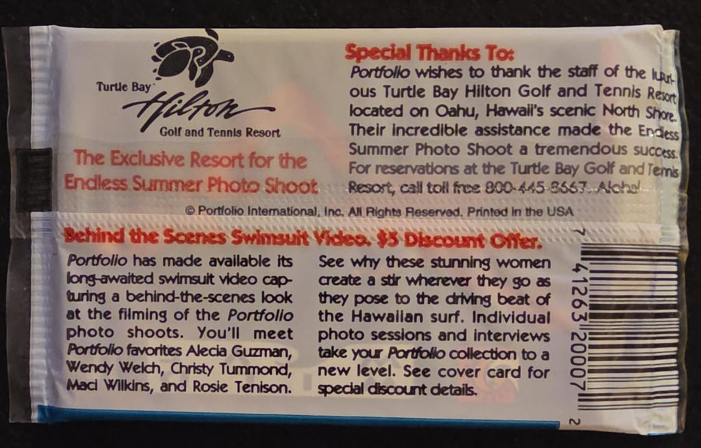1993 Endless Summer Trading Cards – Portfolio Pack