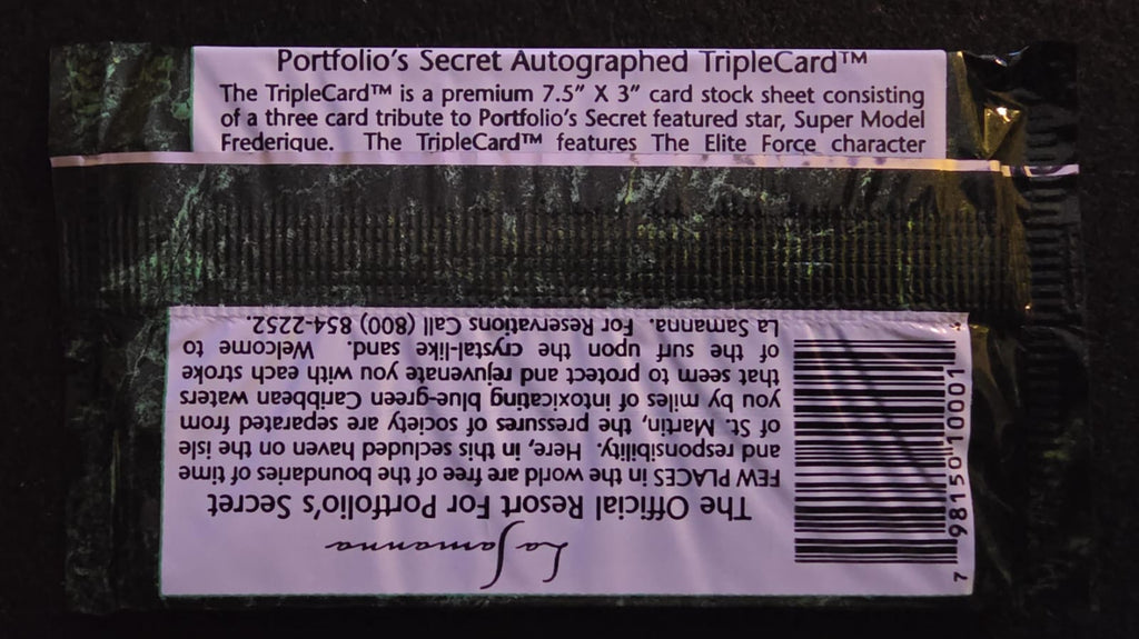 1995 PortFOLIOS Secret Trading Card Pack – The Elite Force / Artworx
