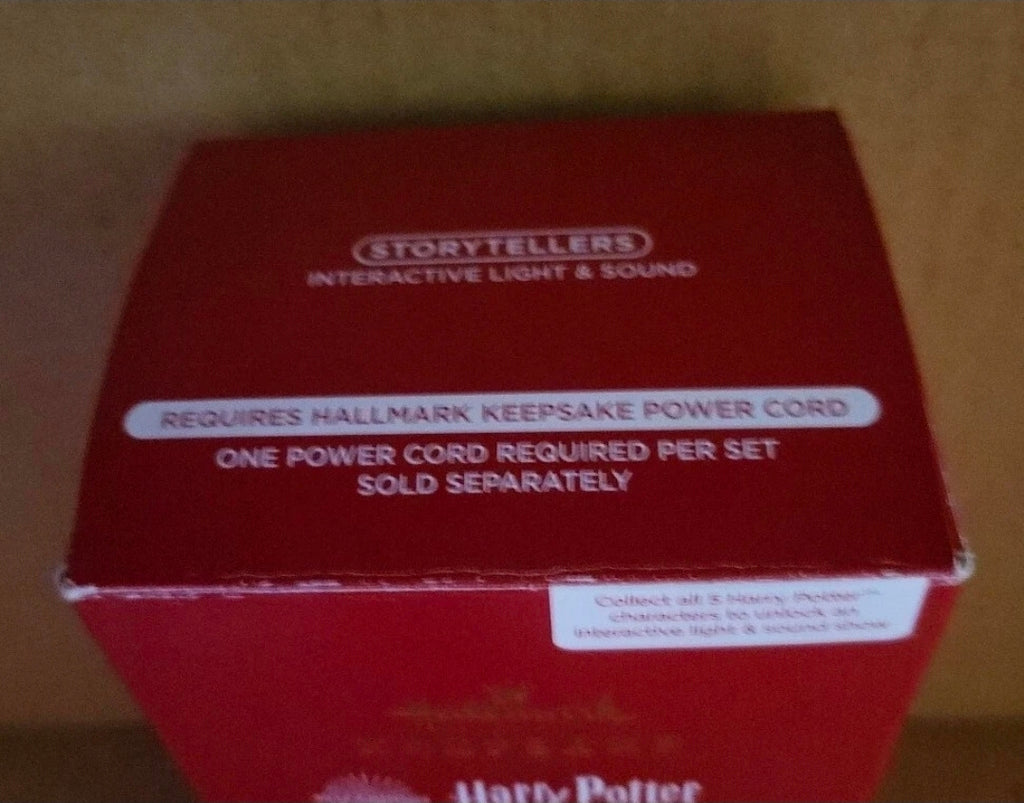 Hallmark Keepsake Harry Potter Ron Weasley Light &amp; Sound Christmas Ornament
